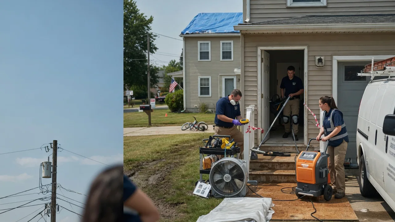 Water Damage Repair in Beverly, KY near me